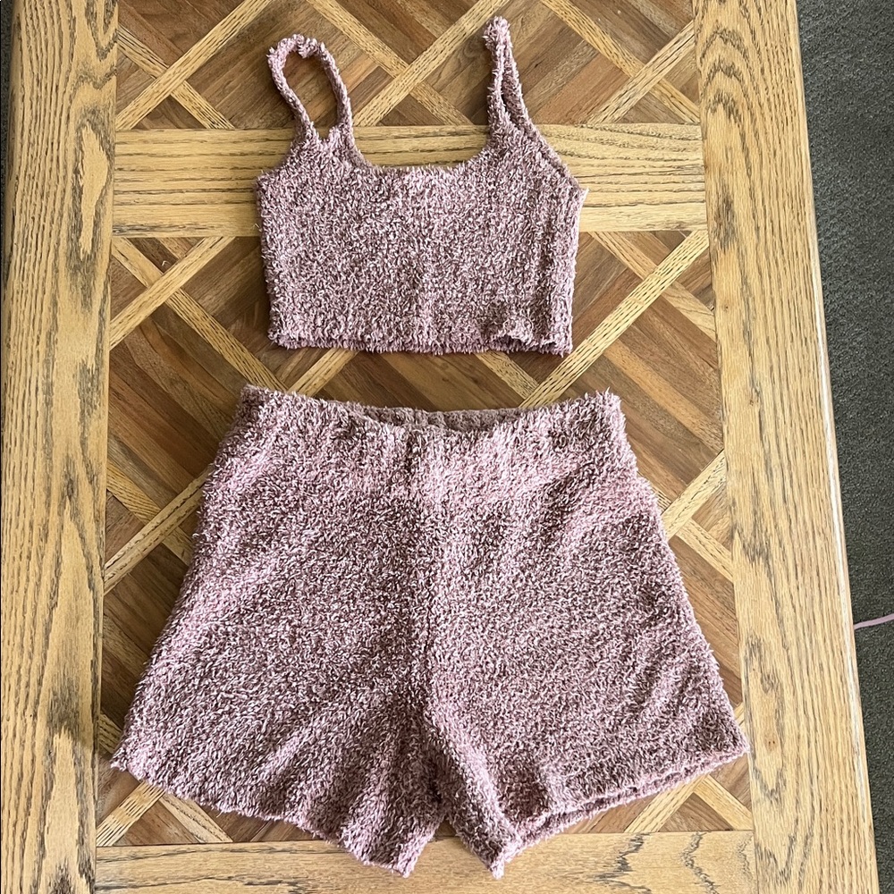 SKIMS Cozy Rose Pajama Set